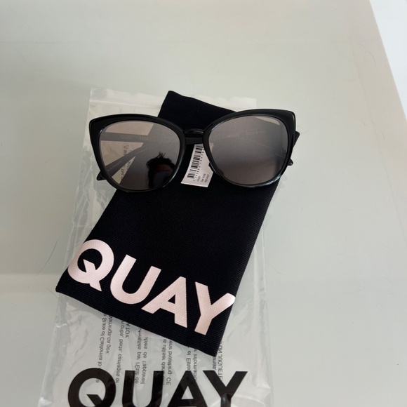 QUAY HONEY Frost Cat Eye Sunglasses main image 7